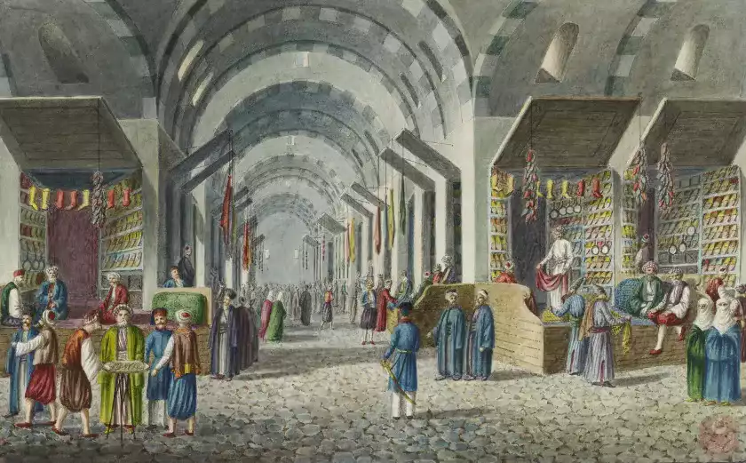 Osmanlı Devleti’ndeki Ticaret Mekanları